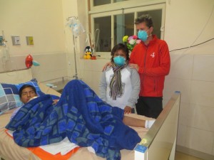 Op bezoek in het ziekenhuis