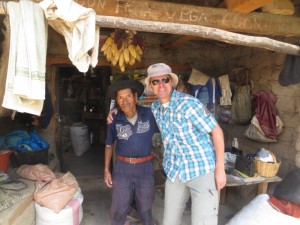 Op bezoek in bergdorpje